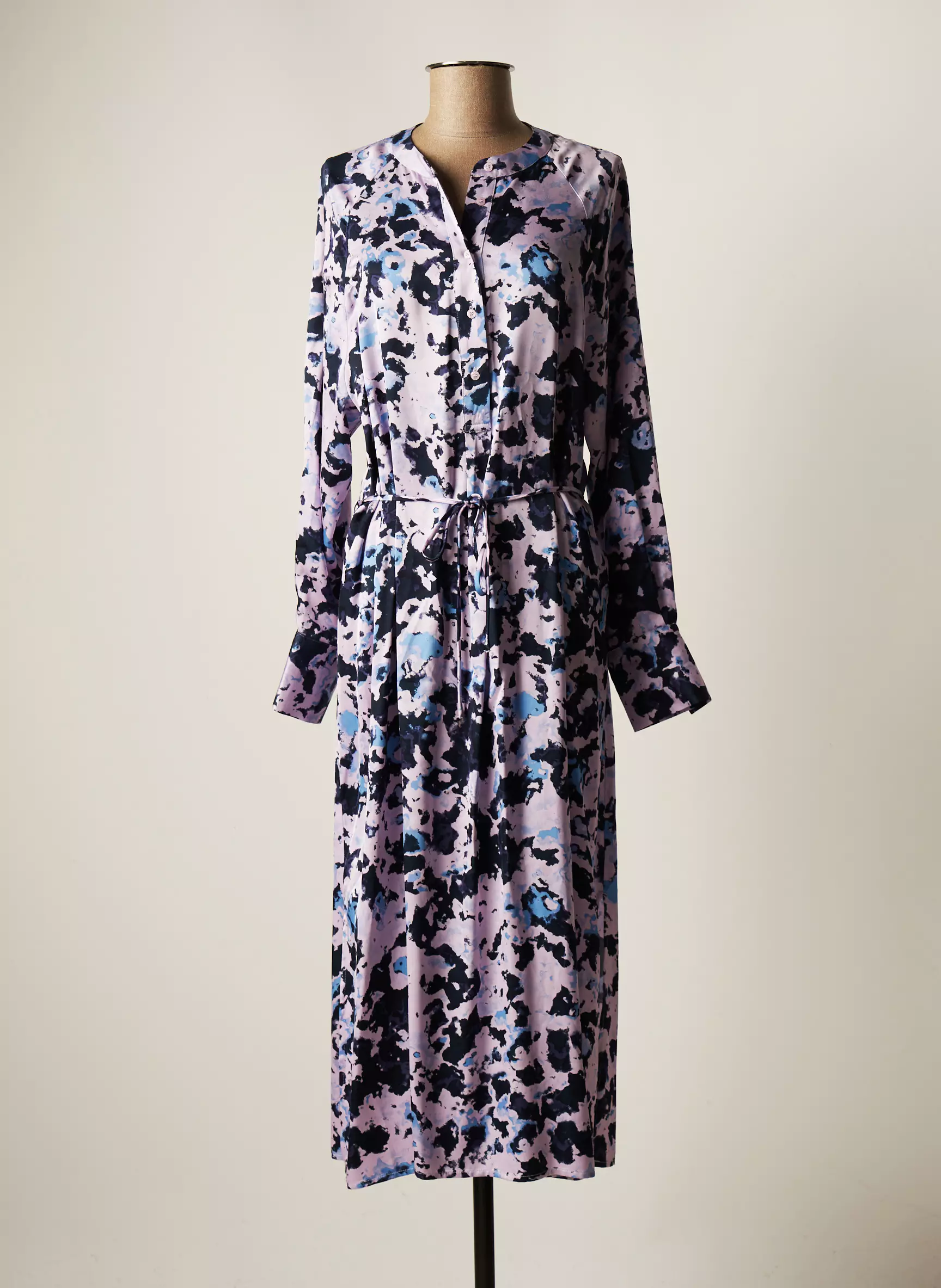 Selected Robes Longues Femme couleur violet