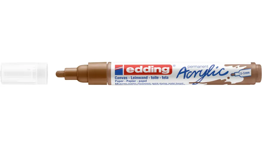 edding Acrylmarker 5100 medium haselnuss haselnuss