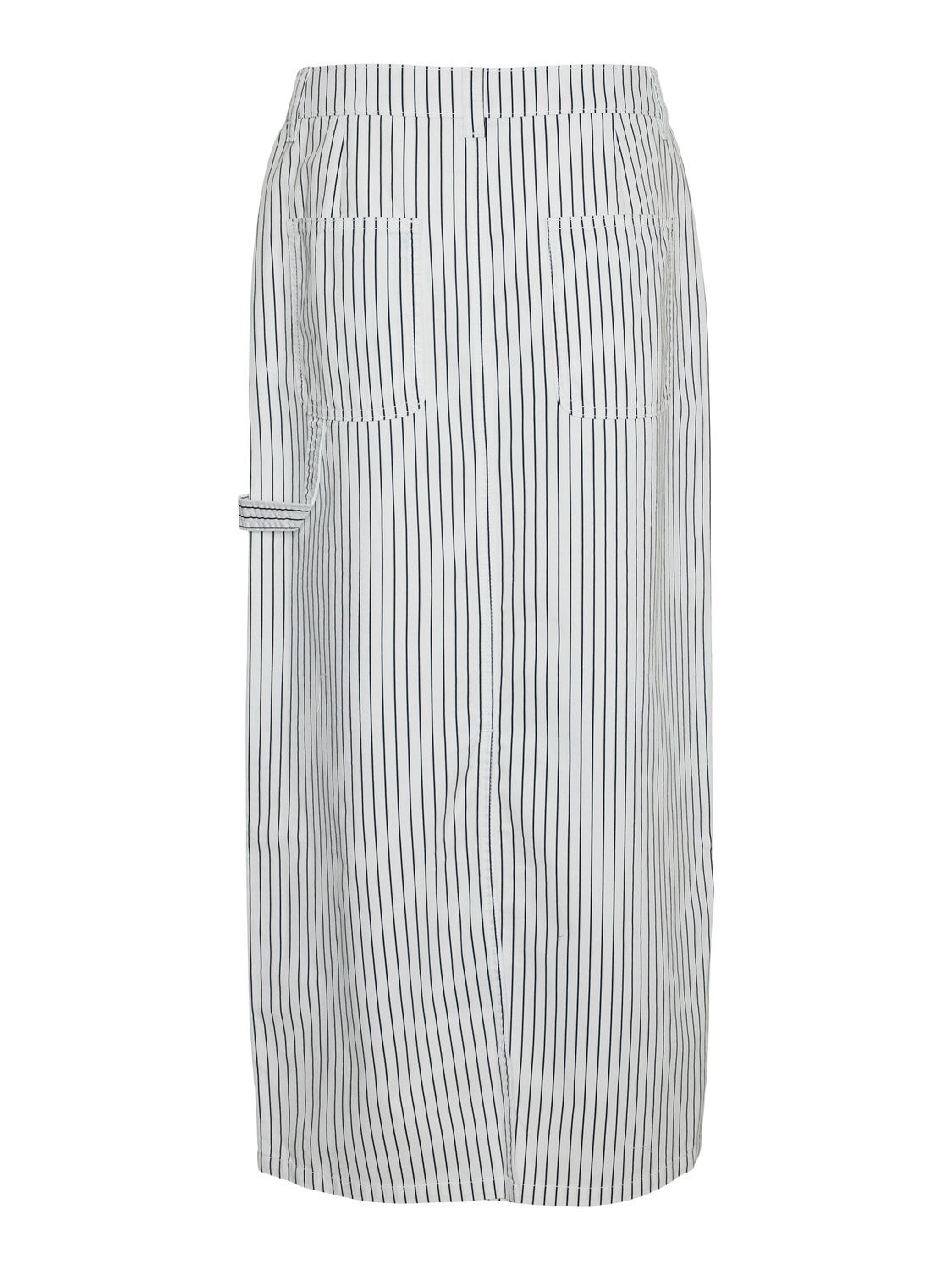 VMCARLY Mittlere Taille Langer Rock
