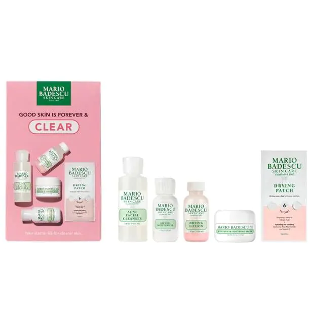 Mario Badescu „Good Skin Is Forever & Clear“ valomasis rinkinys
