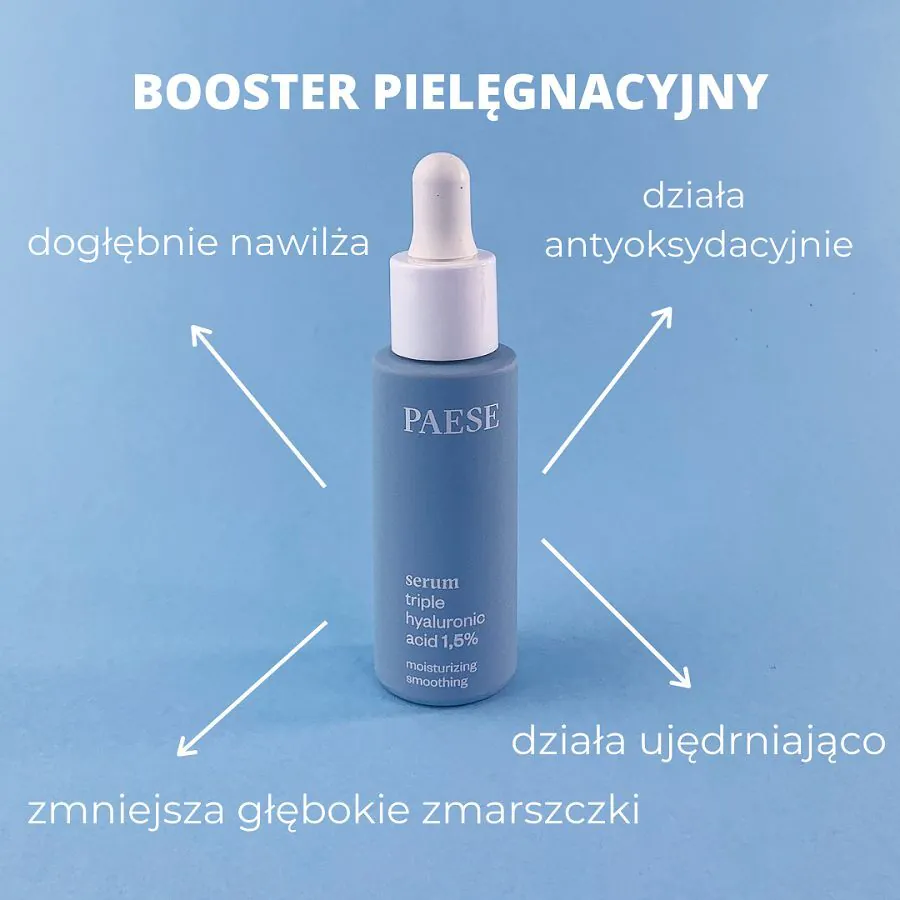 Paese serumas 1,5% triguba hialurono rūgštis