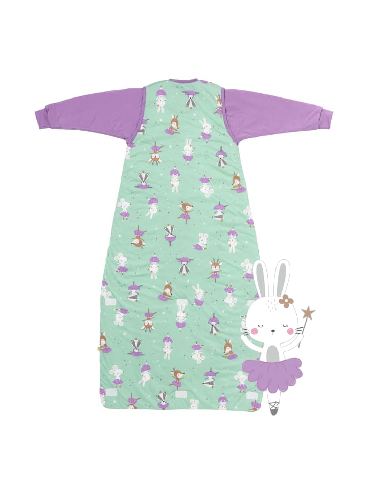 Schlummersack Babyschlafsack, 2.5 TOG in Mint-Lila günstig kaufen