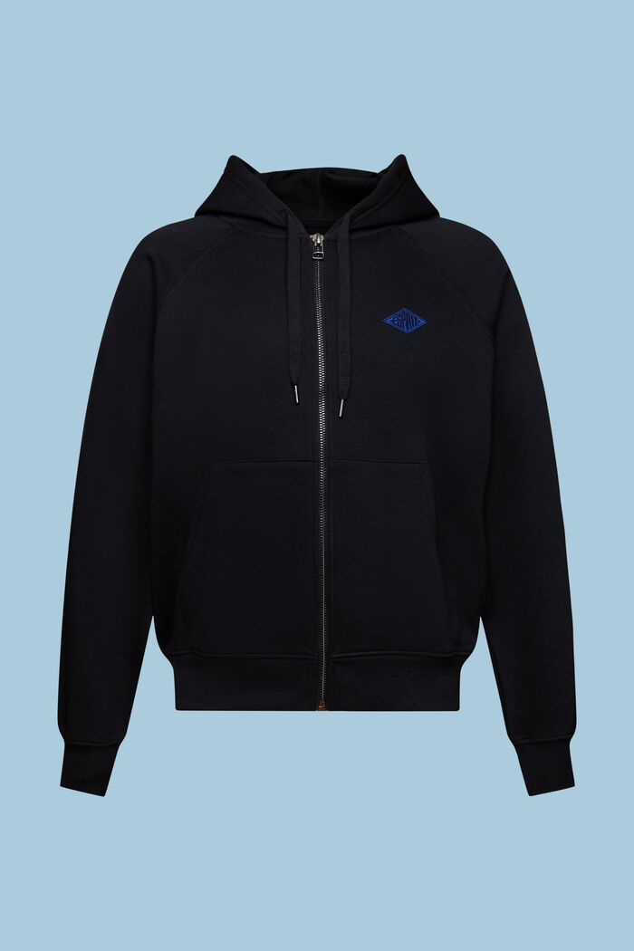 Hoodie mit Logostickerei
