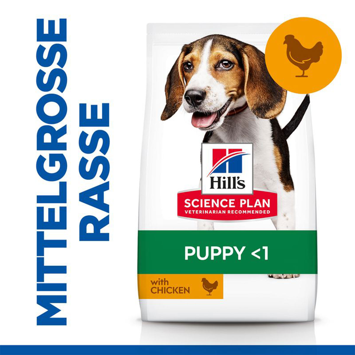 Hill's Science Plan Hund Medium Puppy Huhn 14kg bei ZooRoyal