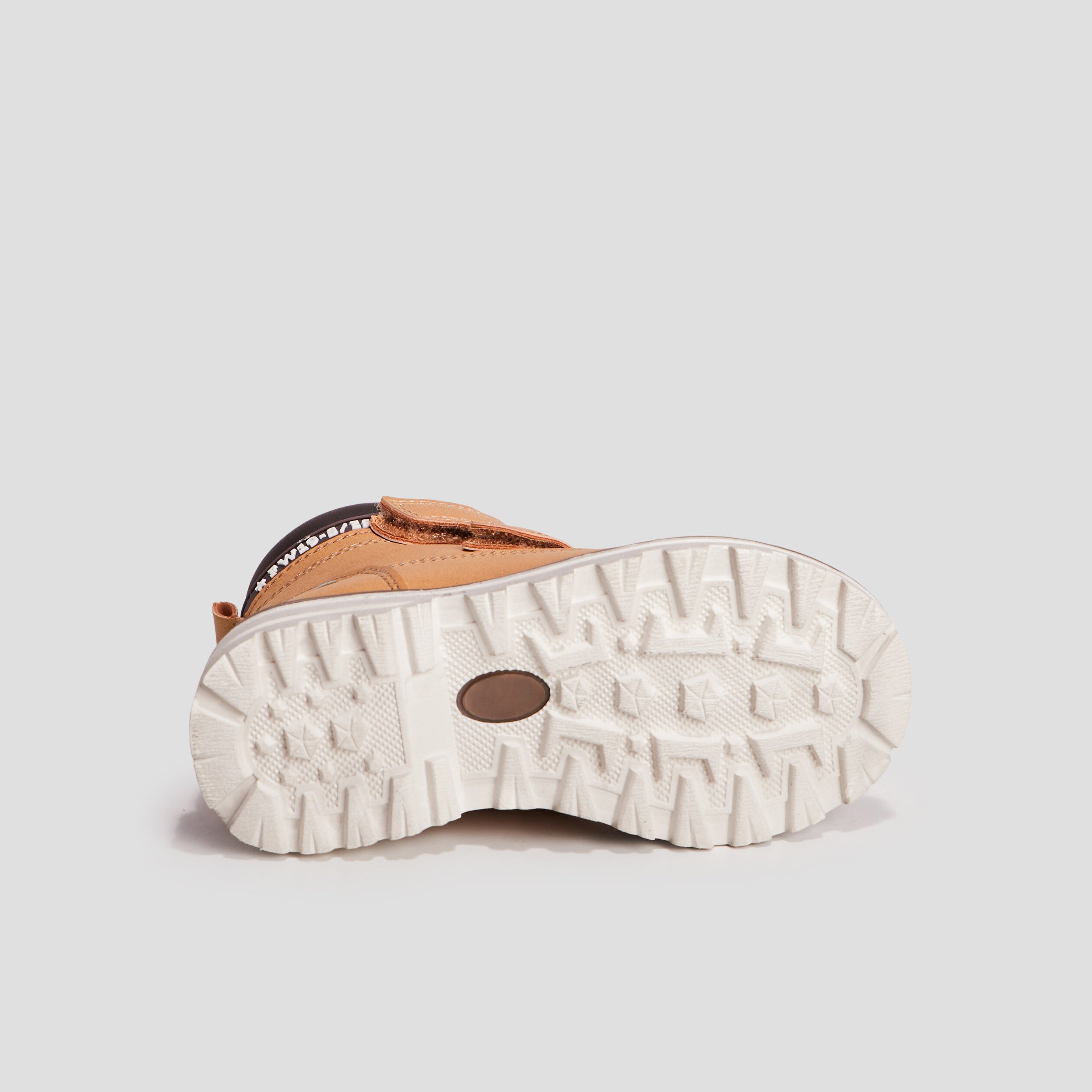 Bottines crantées Creeks camel garçon | La Halle