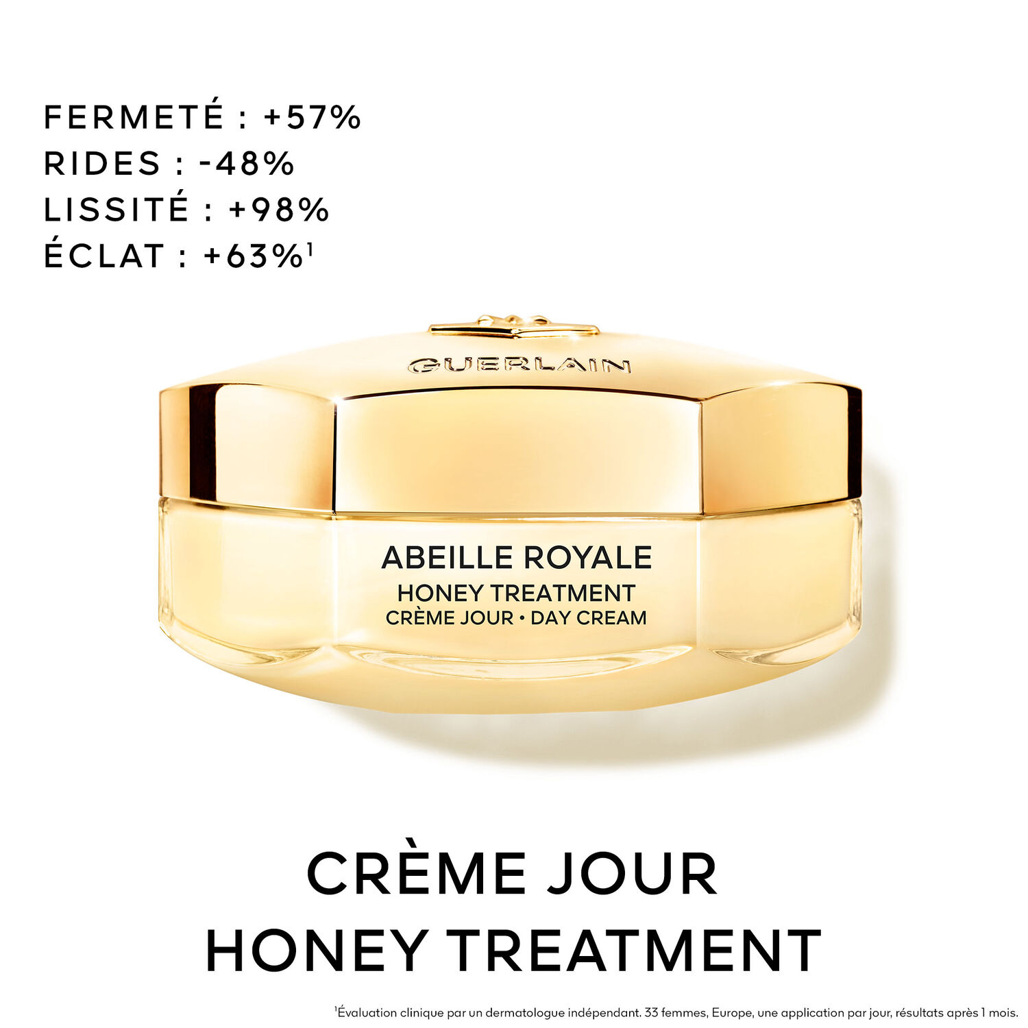 Guerlain ABEILLE ROYALE Programme Anti-âge Honey Treatment Crème Jour 50 ml + 2 Soins
