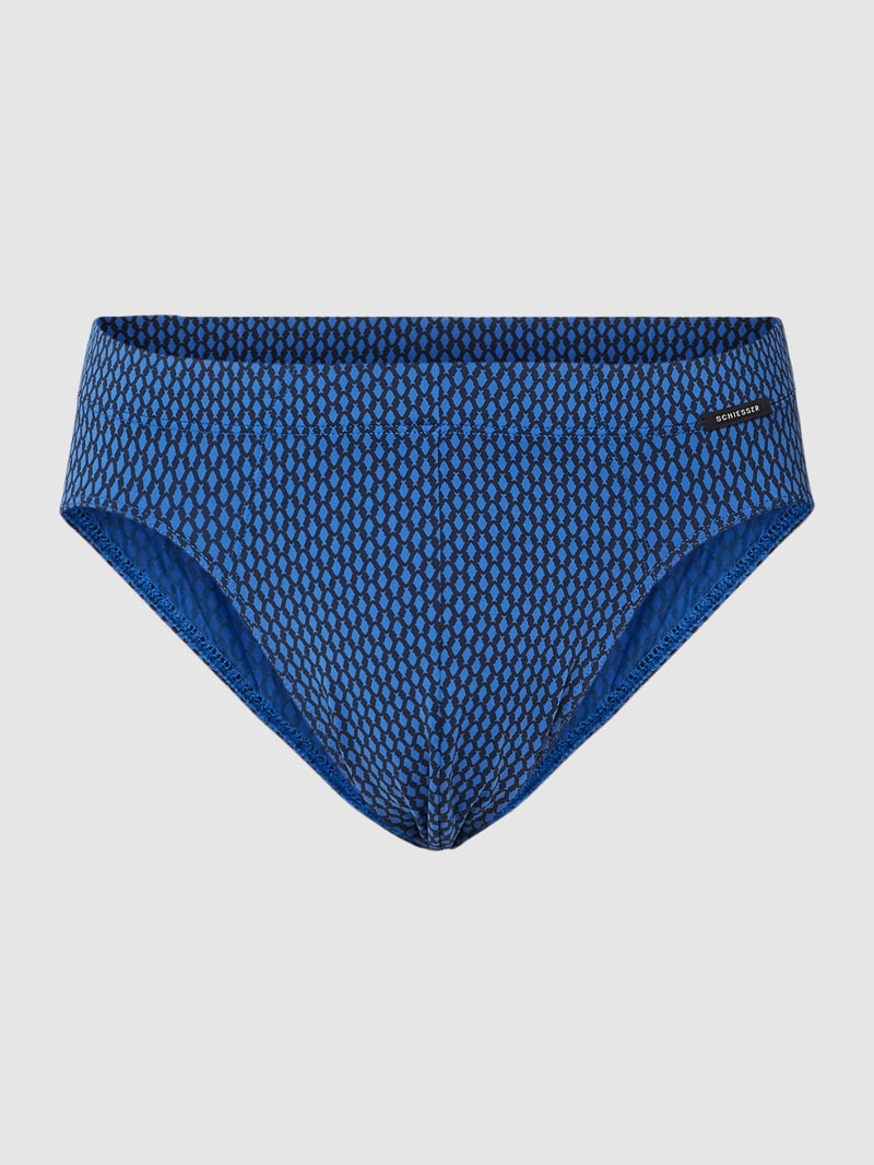 Slip mit Label-Detail Modell 'Fashion Daywear Supermini' in bleu