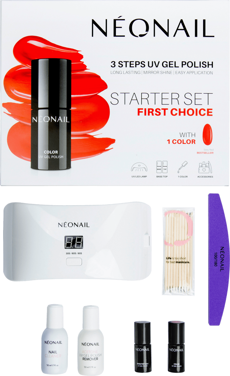 UV Maniküre First Choice Starterset, 1 St
