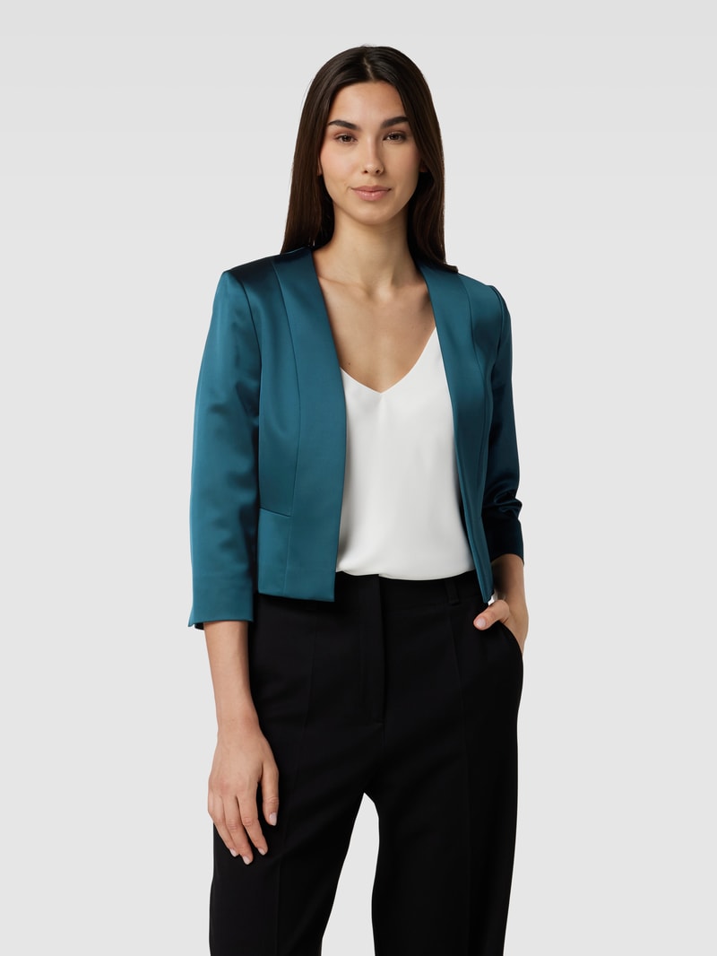 Cocktailjacke mit Effektgarn in bottle meliert