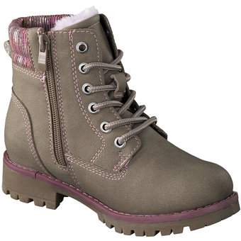 Puccetti Schnür Boots in beige