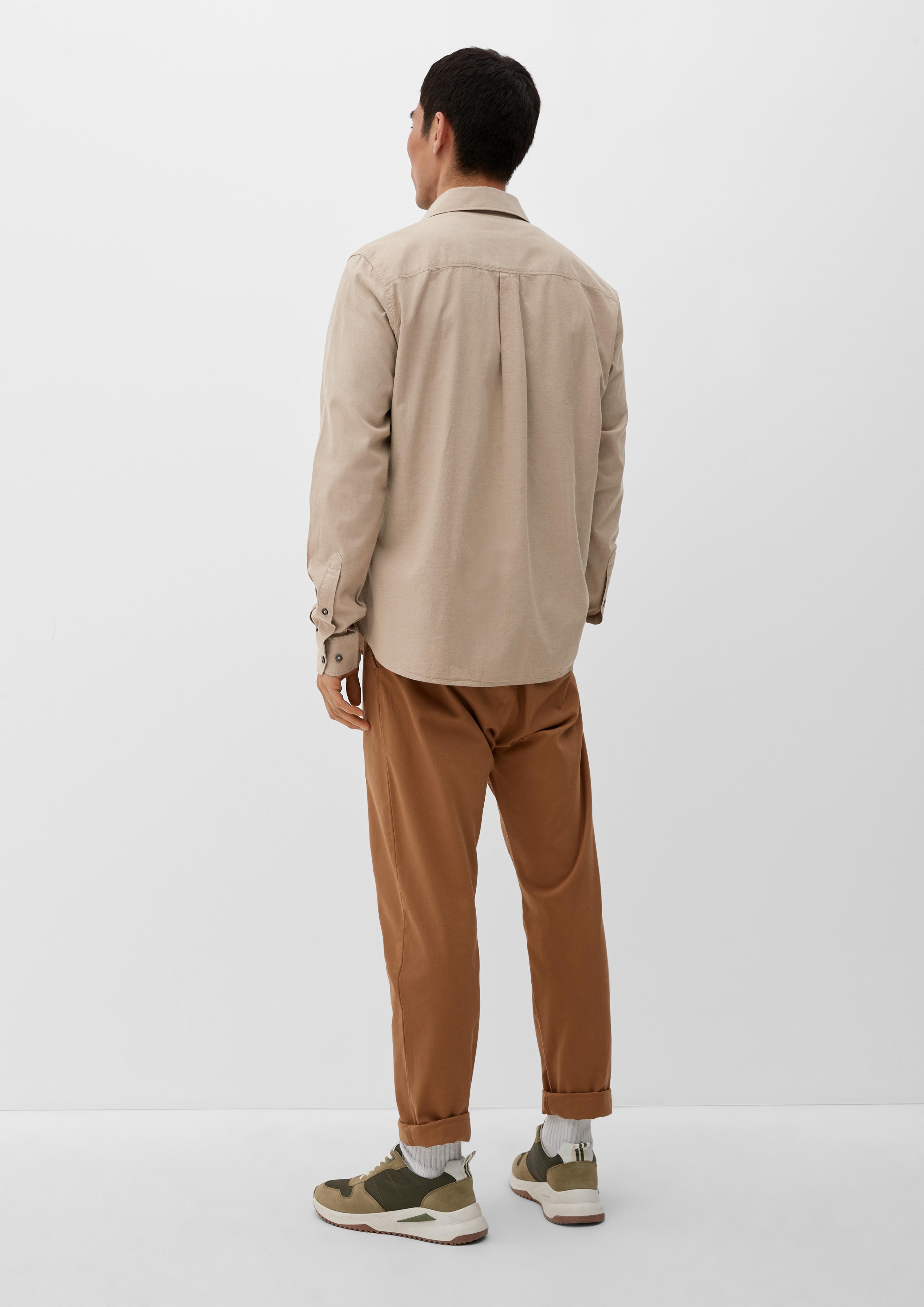Slim: Baumwollhemd mit Brusttaschen  2125811-8224