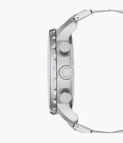 Fossil Herrenuhr Nate Edelstahl Silber