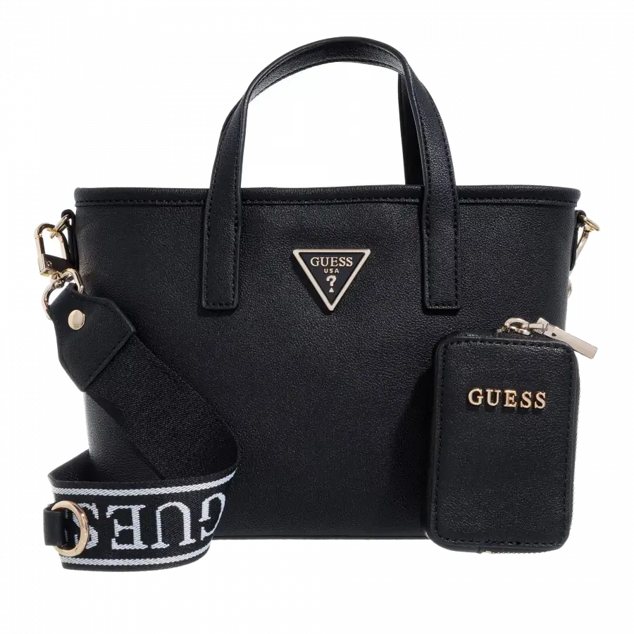 Guess - Guess Handle Bags Kunstleder Black - schwarz
