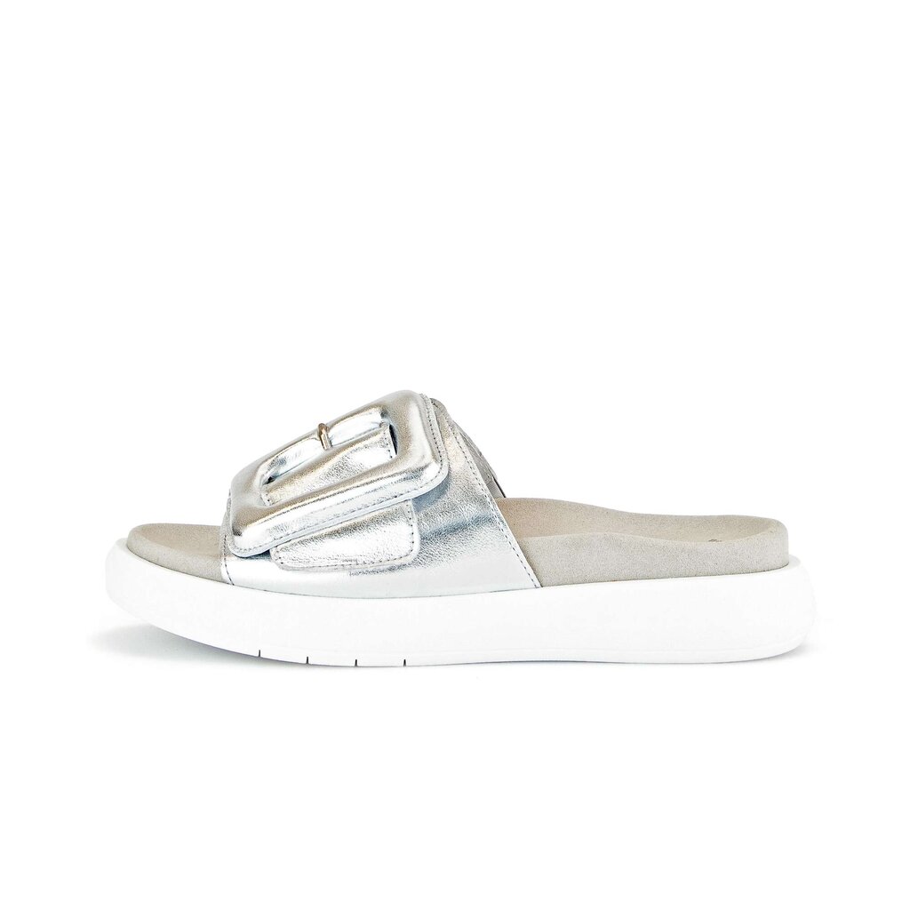 Gabor fashion Pantolette silber