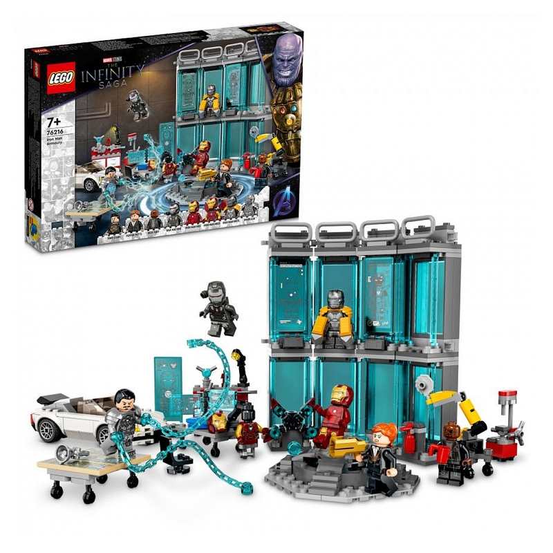 76216 L'armurerie d'Iron Man LEGO Marvel Super Heroes