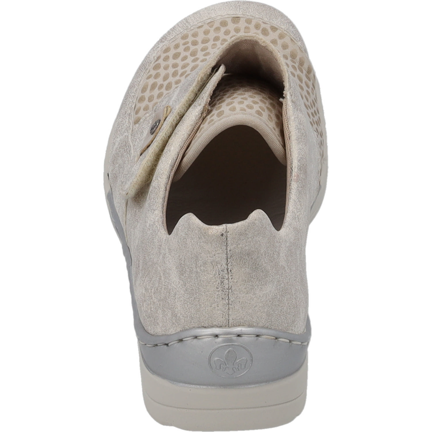 Rieker 48951, Klassische Halbschuhe, Damen, beige-gold/perlcreme/cliff