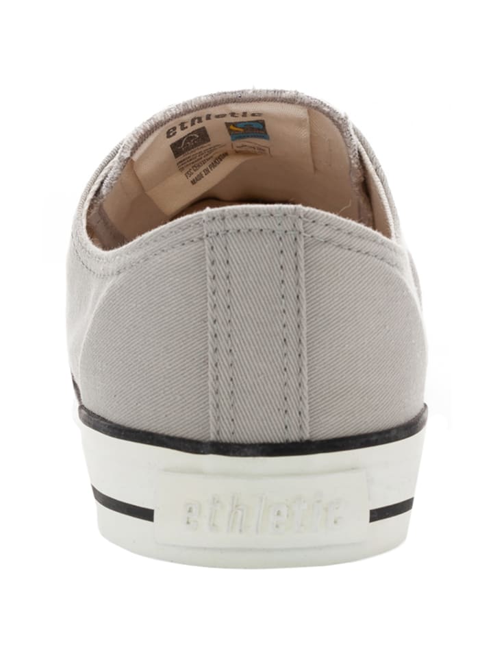 ethletic Sneaker Fair Trainer White Cap Lo Cut in urban grey | just white günstig kaufen