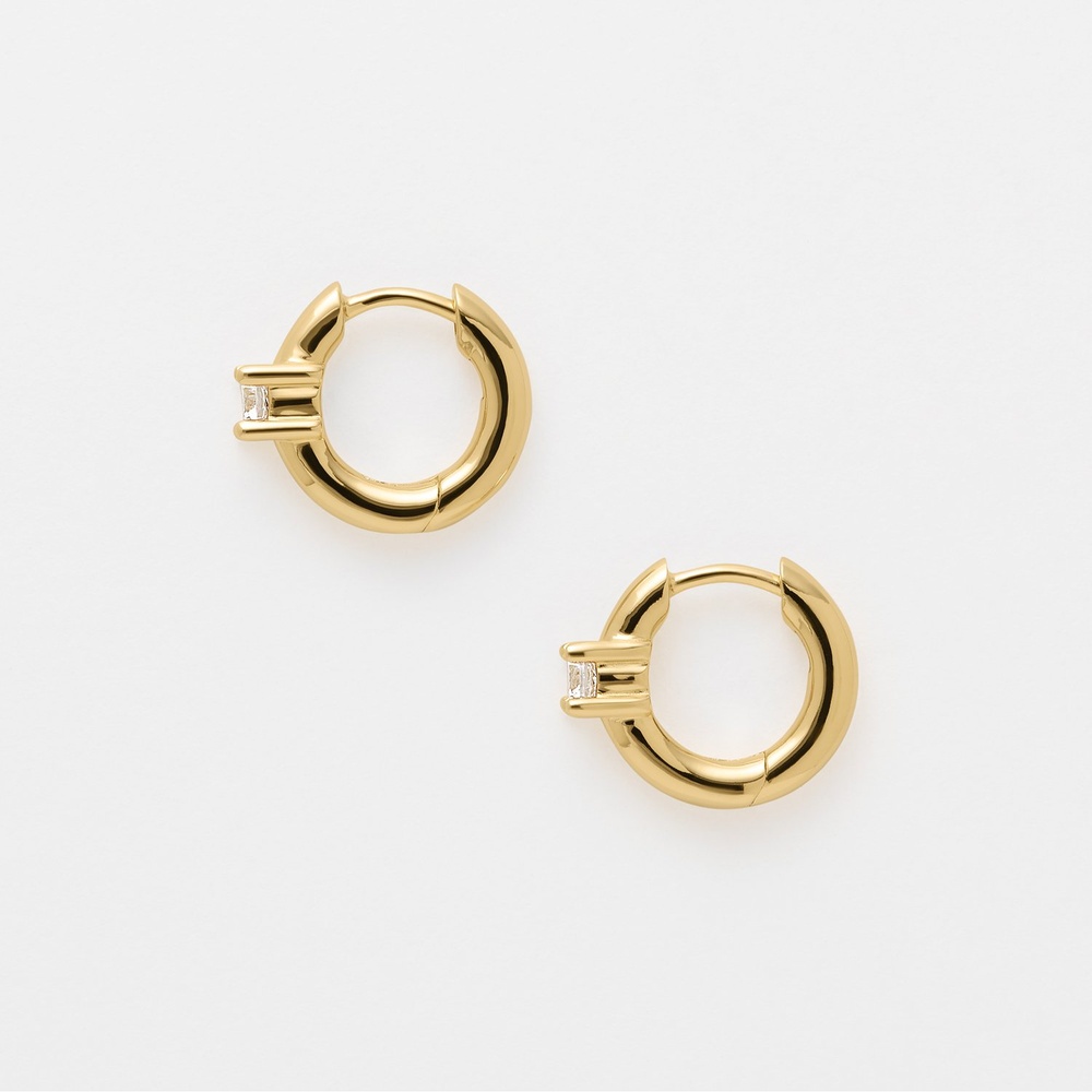 Esprit Créoles 925 Argent Boucles d'oreilles