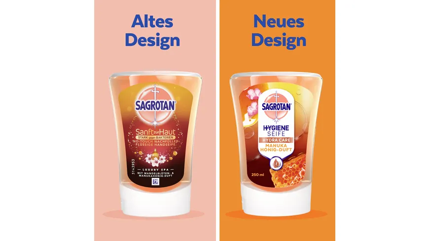 Sagrotan No Touch Nachfüller Mandelblüten- & Manukahonig-Duft 250ml 250 ml