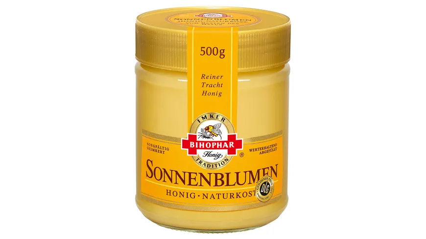 BIHOPHAR Sonnenblumen-Honig cremig 500 g