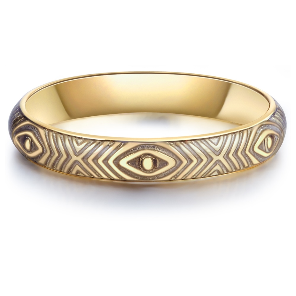 Glanzstücke München Bague en argent Argent sterling en Or jaune Bague