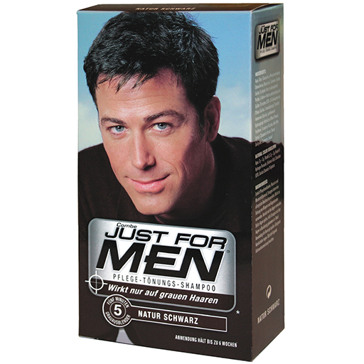 JUST for men Tönungsshampoo schwarz  60 ml  Shampoo