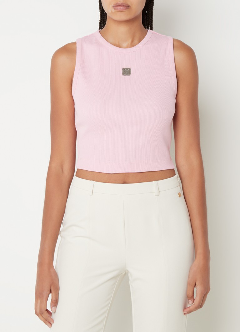 Crop top με ραβδώσεις NIKKIE Bundi