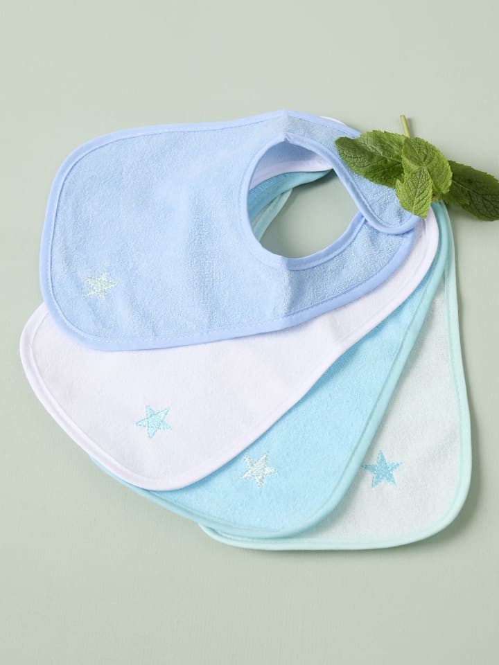 Bieco Spielwaren Lätzchen Set 4 St. in Blau günstig kaufen onesize