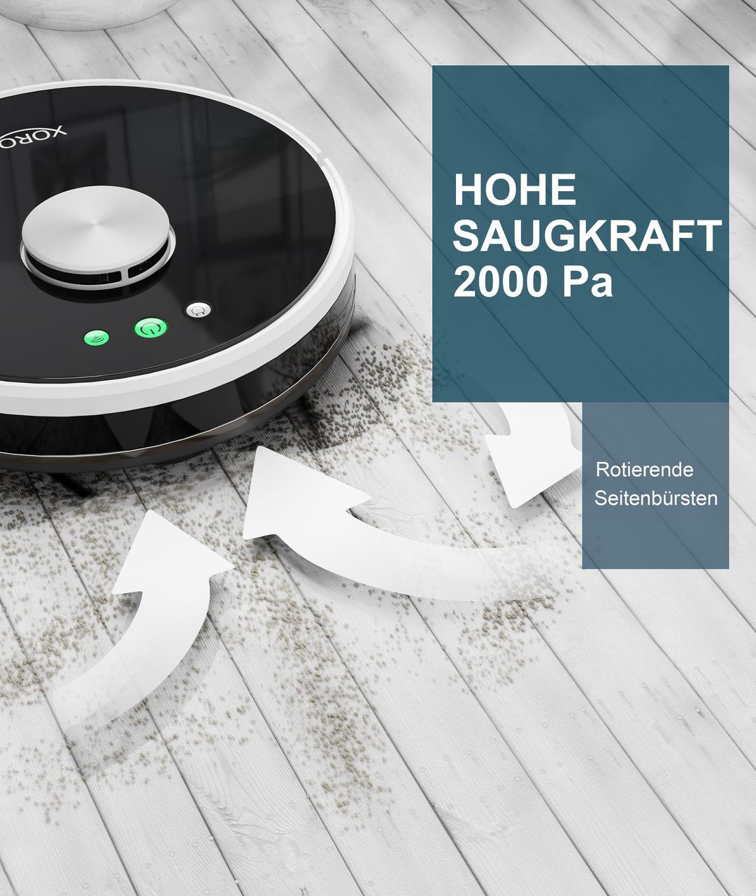 Xoro HSR 200 Saugroboter mit Wischfunktion