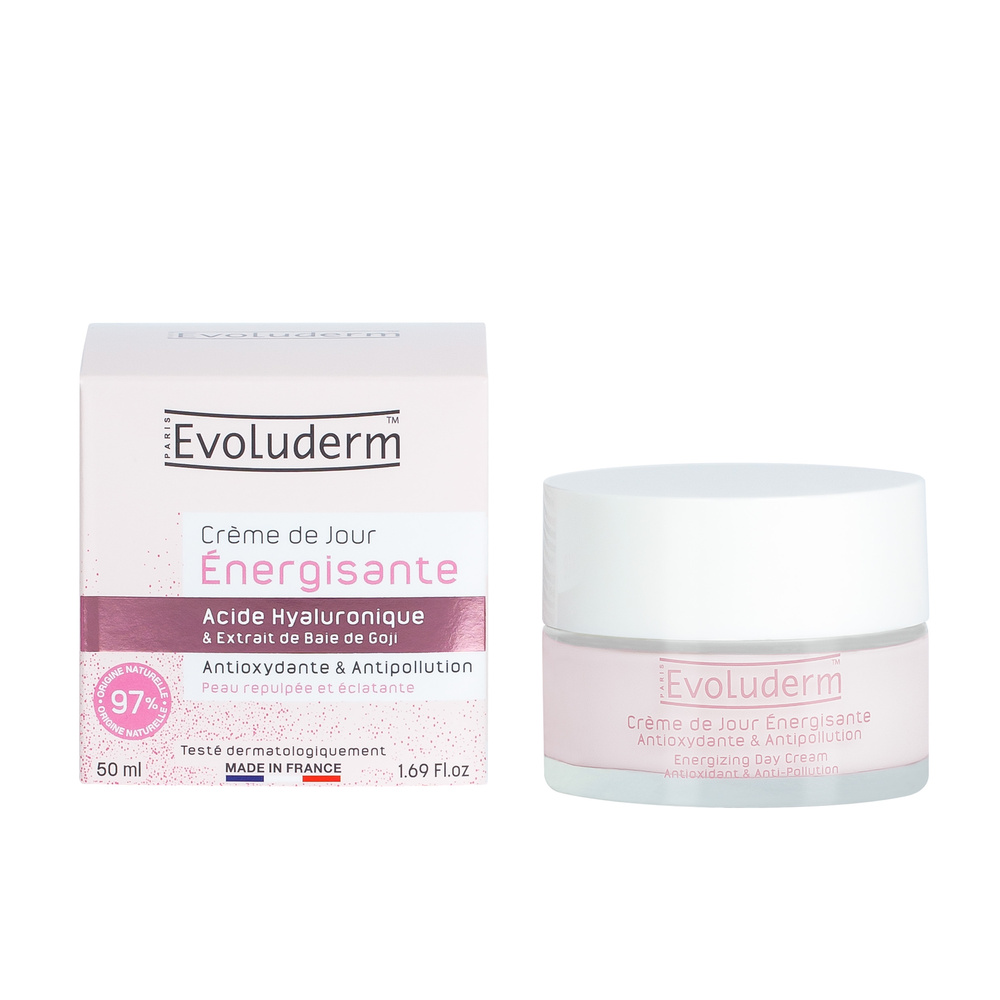 evoluderm Crème de Jour Crème de Jour Énergisante Antioxydante & Anti-pollution - 50 ml
