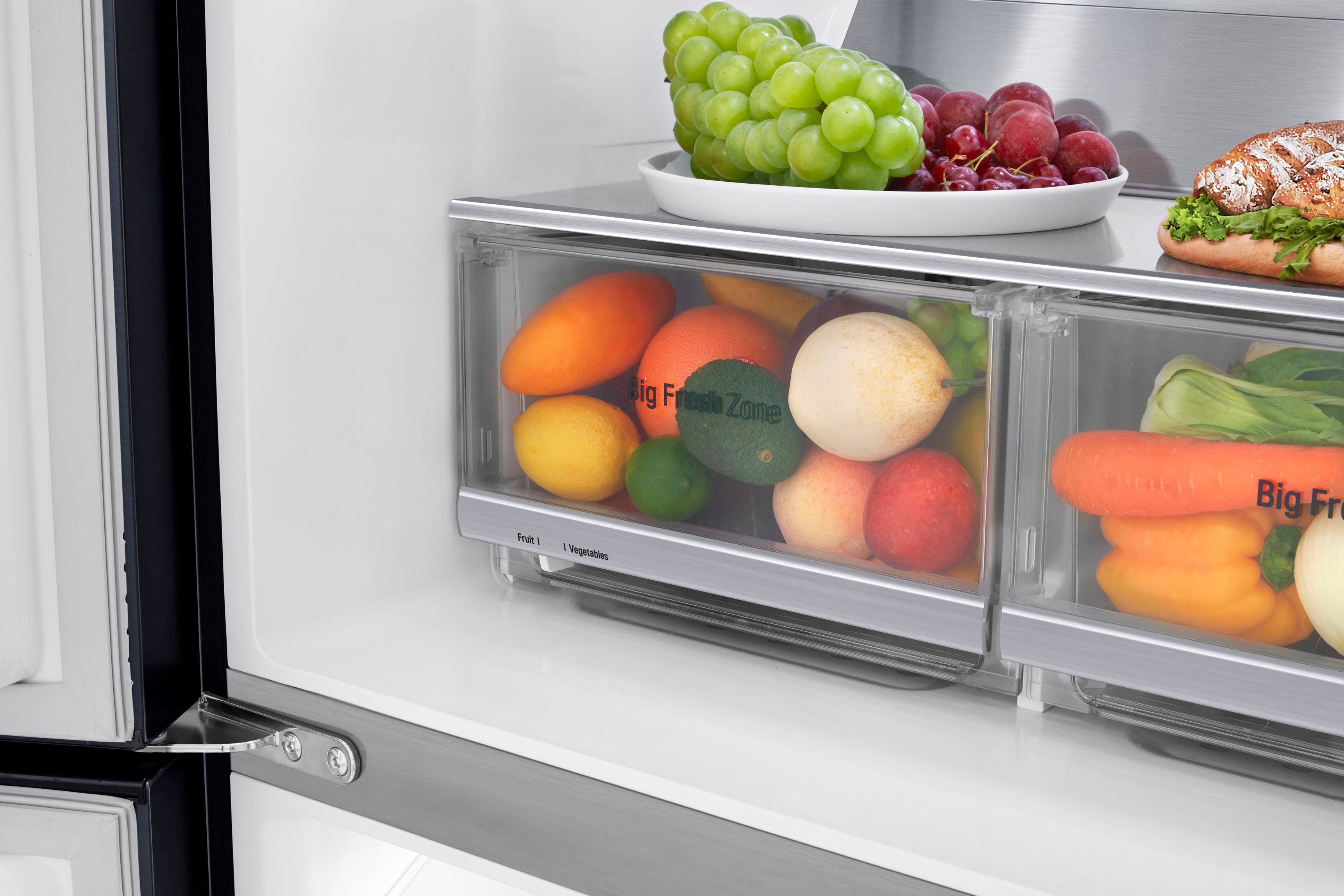 LG Multi Door GMQ844MC5E, 178,7 cm hoch, 83,5 cm breit, InstaView™