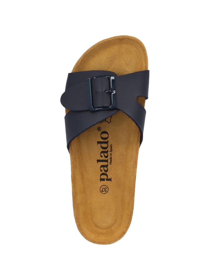 palado Pantoletten in blau matt günstig kaufen