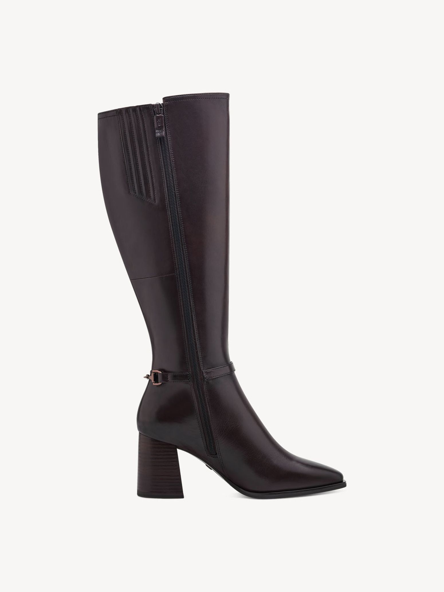 Bottes en cuir - marron
