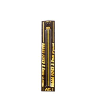 Brass Pipes 2,2mm (2)