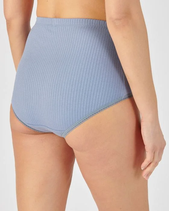 Lot de 4 culottes maxi maille côtelée