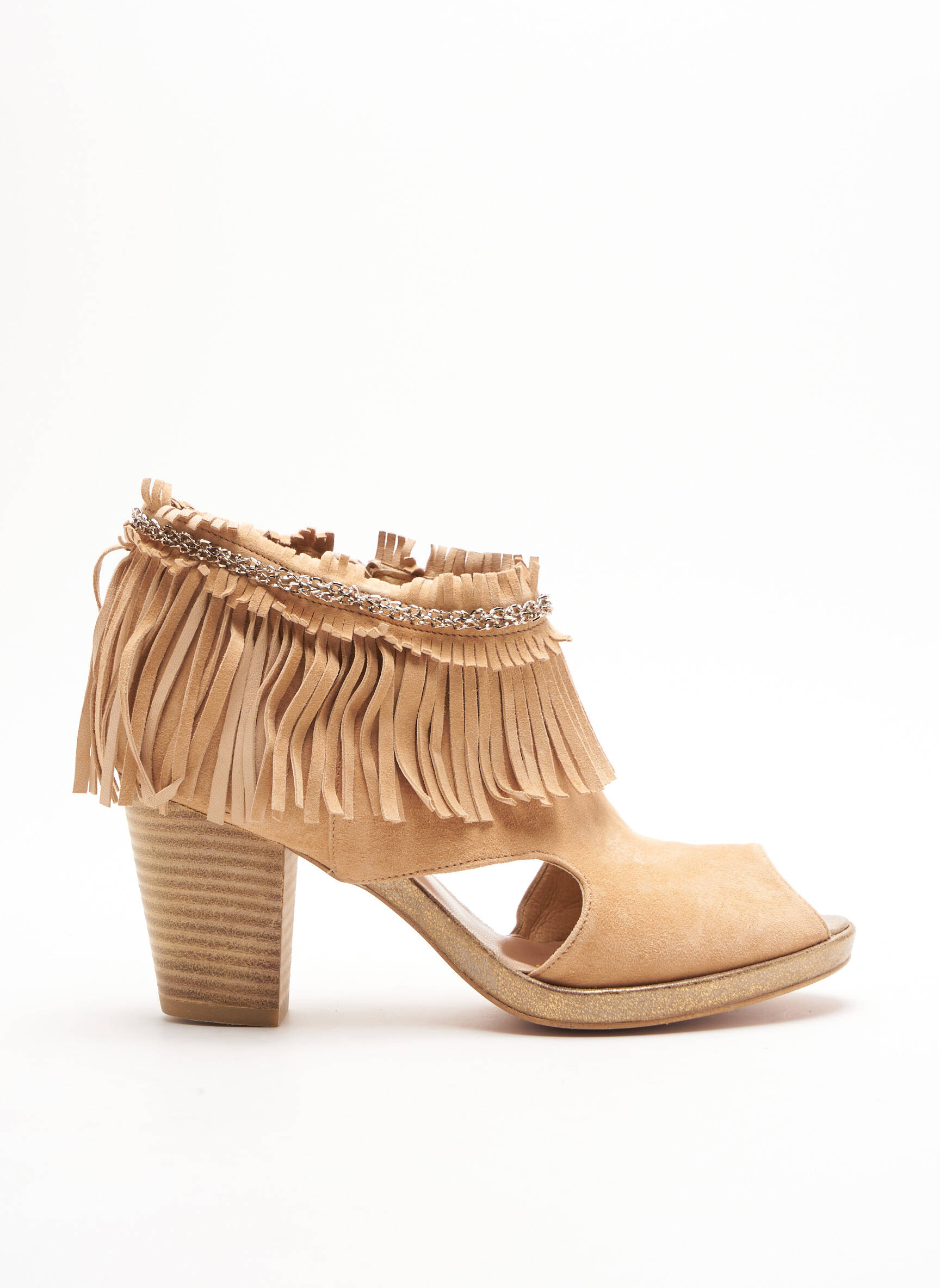Rosemetal Sandales Nu Pieds Femme couleur beige