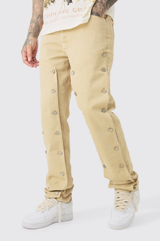 Tall Twill Carpenter Hose mit geradem Bein