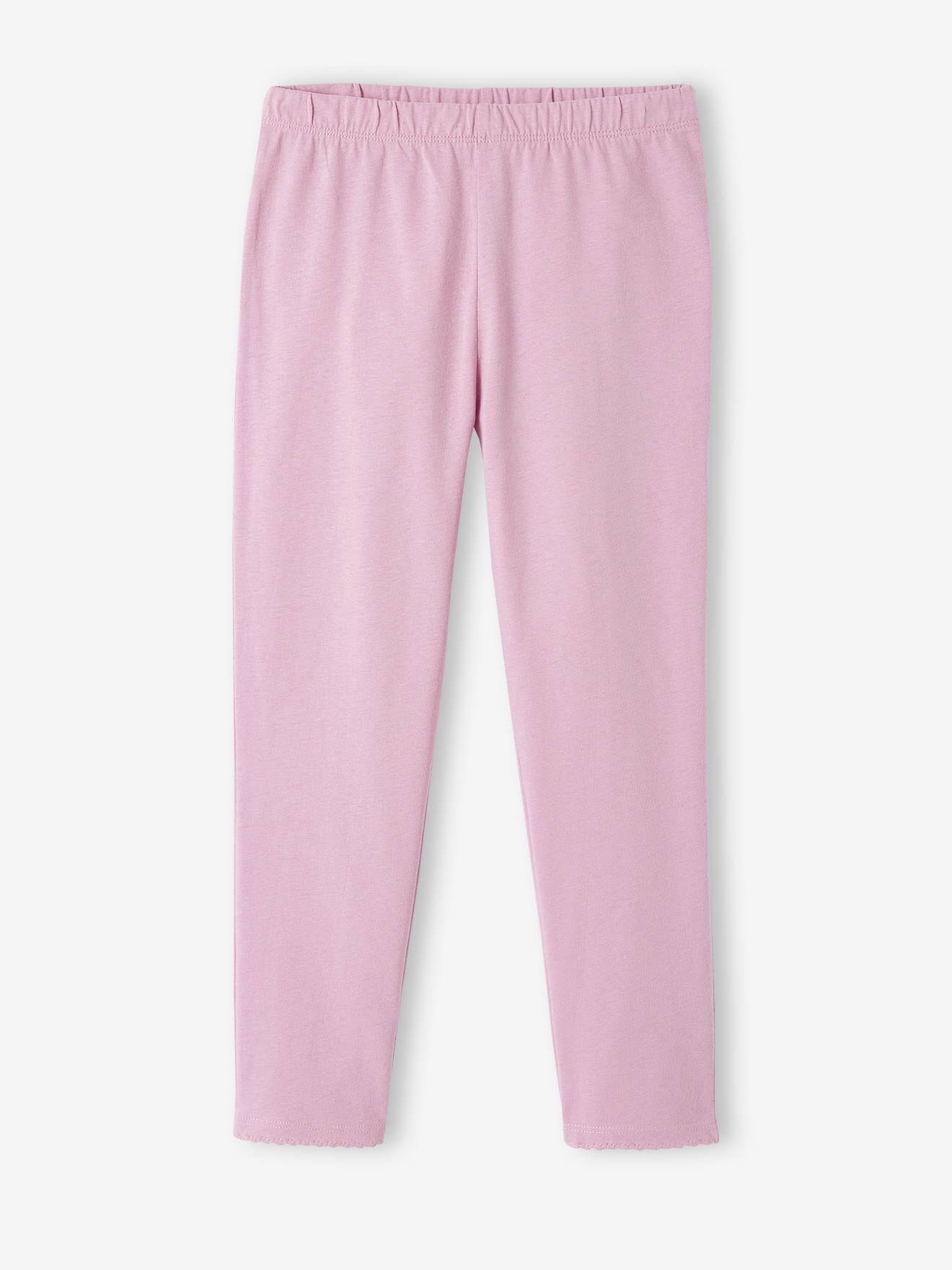 Lot de 2 pyjamas marguerites fille lilas