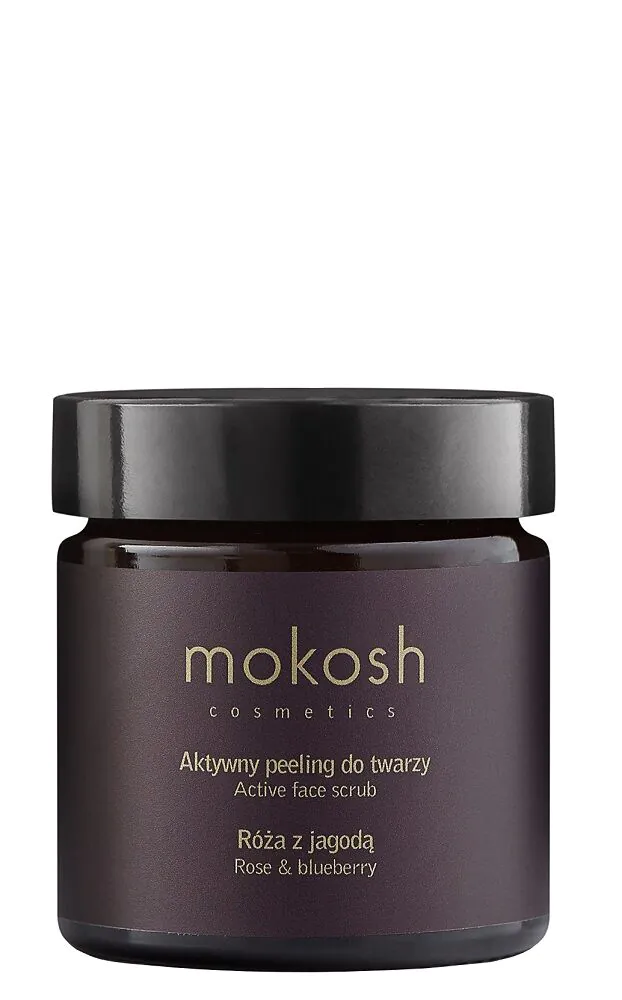 Mokosh Active ansigtspeeling, rose og bær