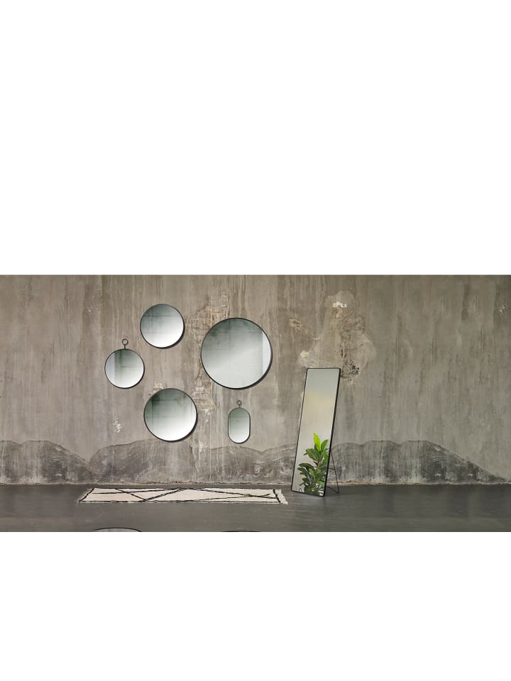 Villa Collection Spiegel Vardo in Schwarz günstig kaufen 100 cm