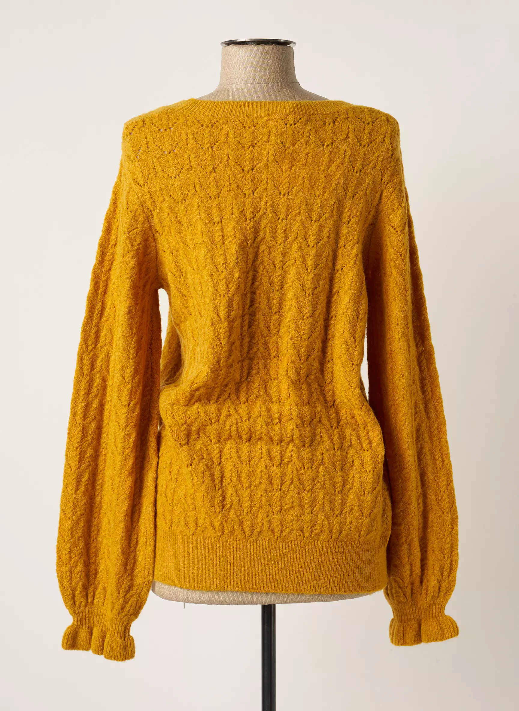 Julie Guerlande Pulls Femme couleur jaune