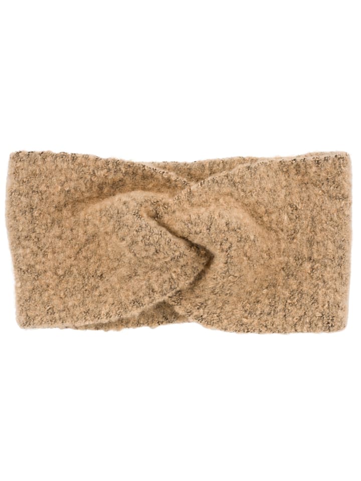 styleBREAKER Feinstrick Stirnband in Braun günstig kaufen onesize