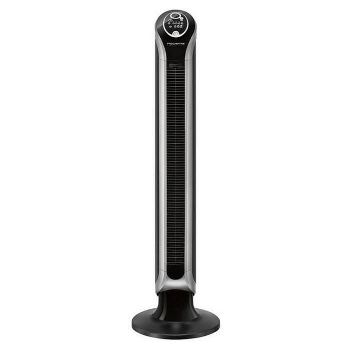Rowenta Eole Turmventilator 3 28 x 28 x 100 cm Schwarz, Silber VU6670F0