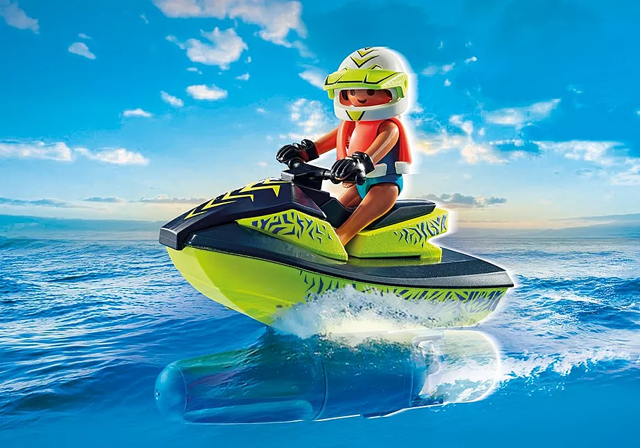 Feuerwehrboot mit Aqua Scooter