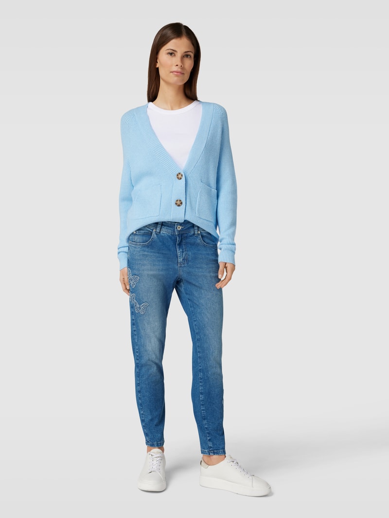 Jeans im 5-Pocket-Design Modell 'ORNELLA' in blau