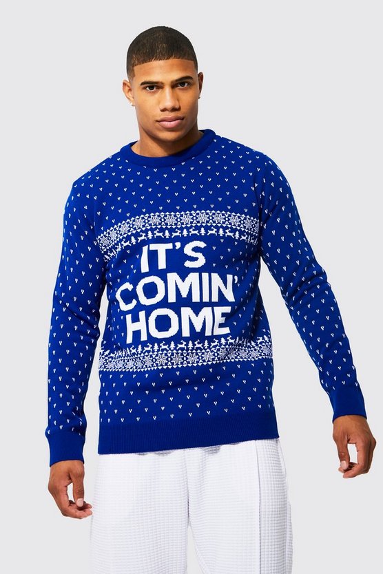 Its Coming Home Weihnachtspullover
