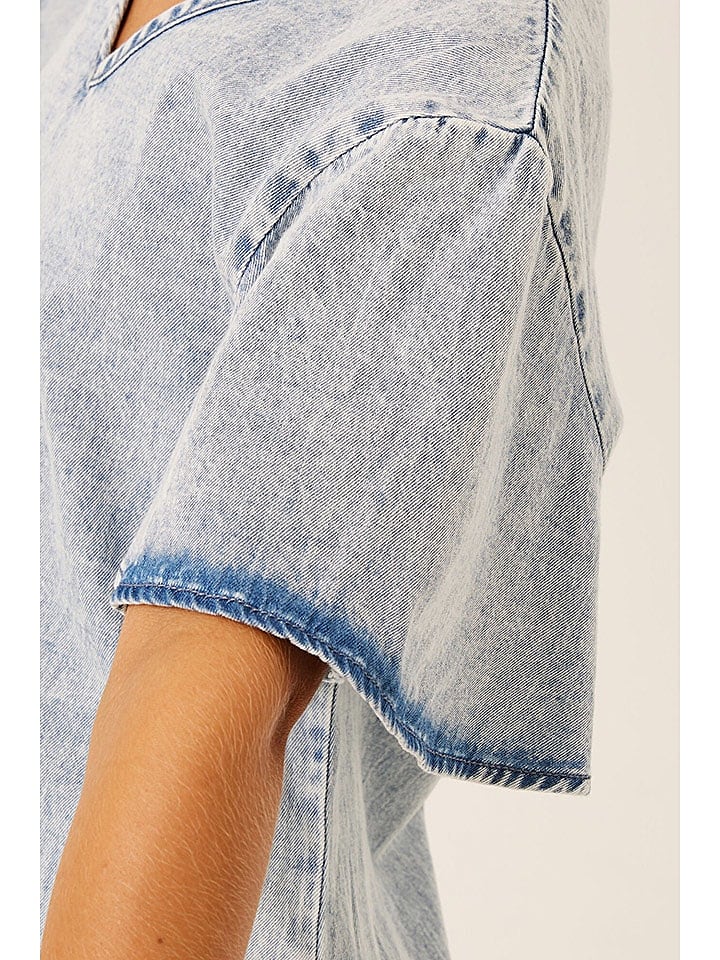 Garcia Jeans-Kleid in Hellblau günstig kaufen 152/158