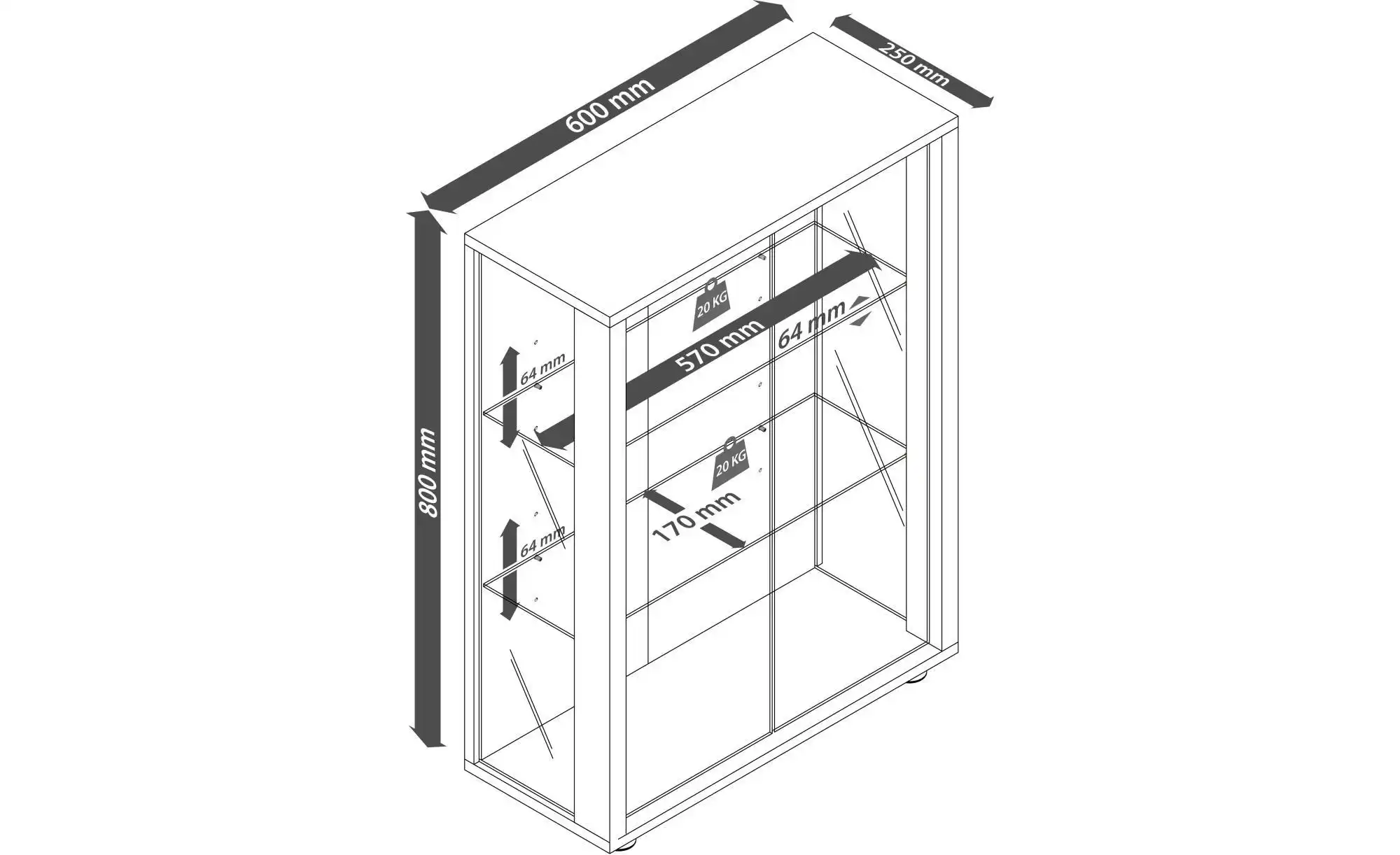 Hängevitrine