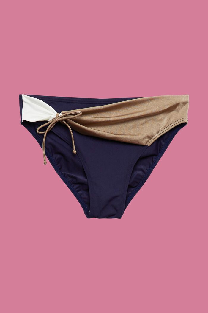 Dreifarbige Bikinihose