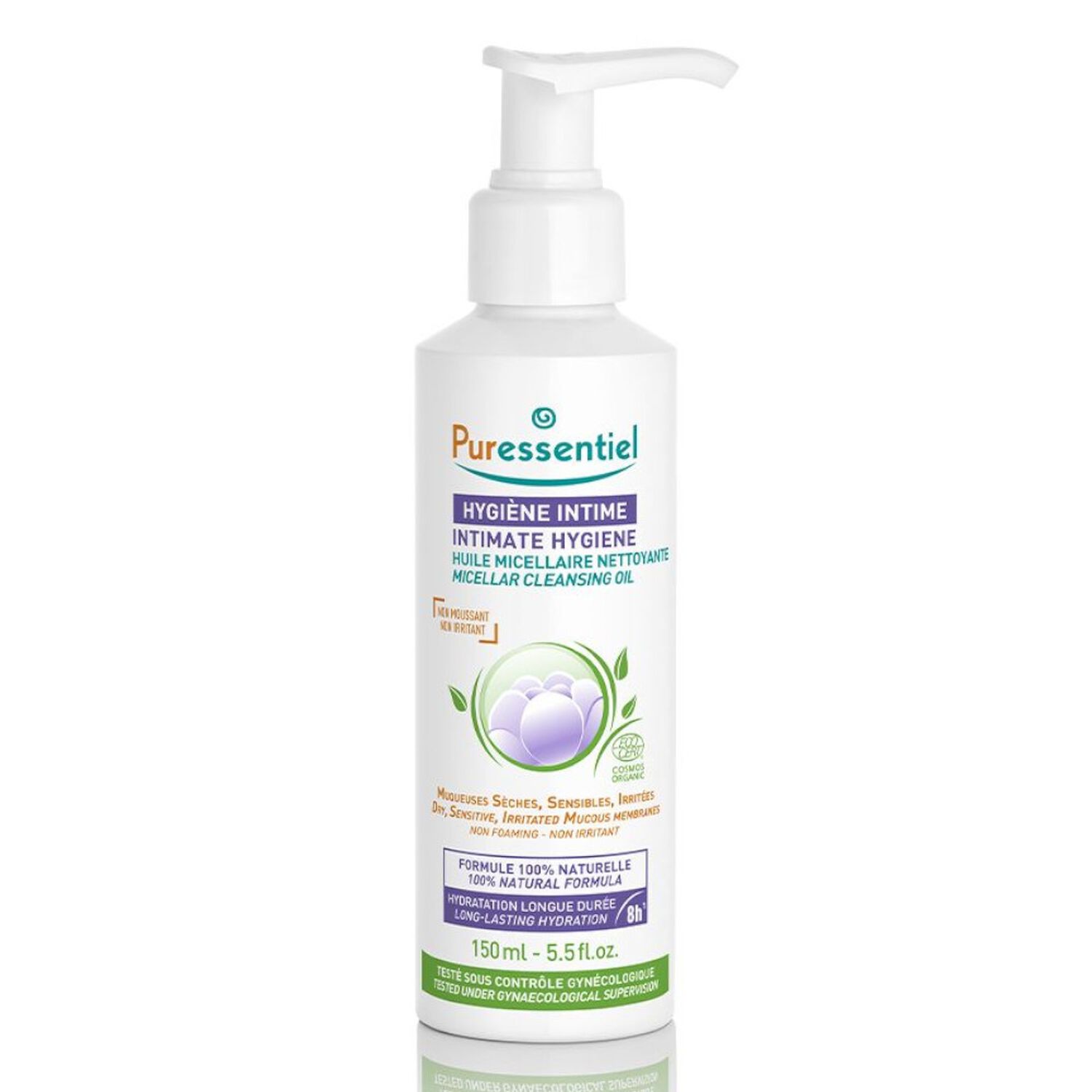 Puressentiel Hygiène Intime Huile Lavante Sécheresse Bio 150 ml